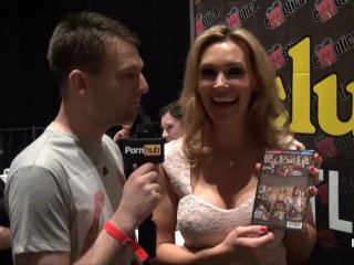 PornhubTV with Tanya Tate at eXXXotica 2013