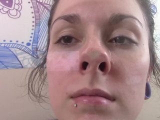 Pressing My Little Nose onto Glass