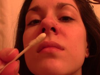 Q Tip Nose Pick