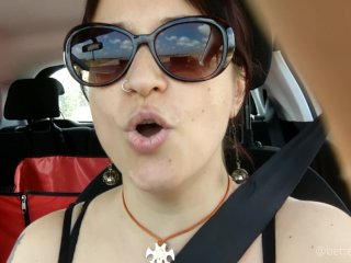 Burping loudly and hiccups while driving my car, Thunder Angie´s orchestra