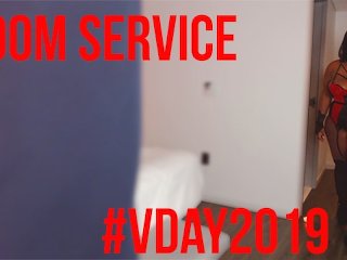 Dark Chocolate BBW Wife Fucks Hotel Concierge