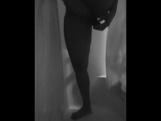 Black toy for pink pussy