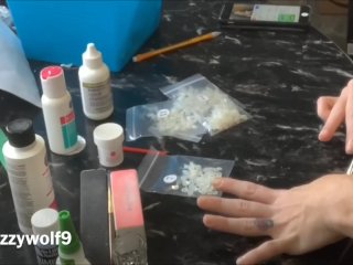 Acrylic Nail Creation ASMR