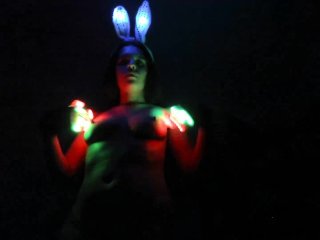 LED Light Glove ASMR Body Worship