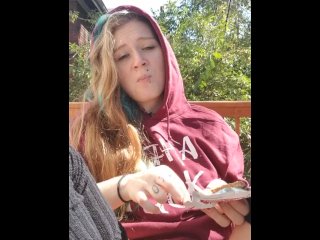 Goddess let's you watch cookie eating