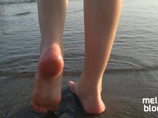 PÉS NA AREIA - FOOT FETISH