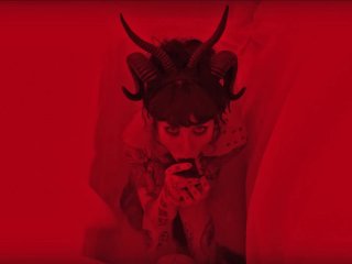 Goth Red Demon Succubus Suck and Fuck