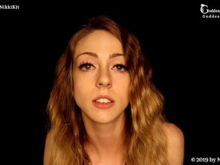 CUSTOM - Look into My Eyes and Stroke FemDom Goddess Nikki Kit