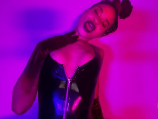 Goddess Rosie Reed Lipstick Fetish Ebony Mouth Black Seduction Lip Fetish
