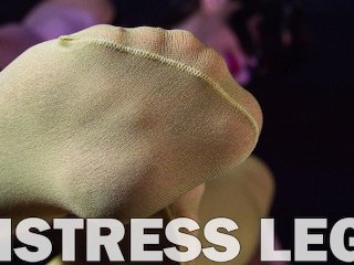 My nylon feet above your face