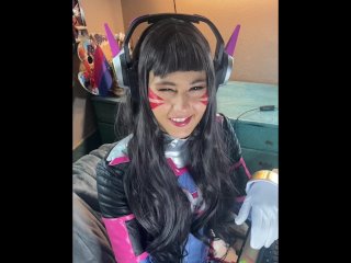 Gassy Dva uses you as her gaming chair! (Face Farts, Vore) FULL