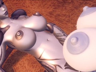CowGirl Fuck Futa Alian