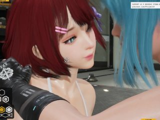 Fallen Doll Operation Lovecraft Hentai SFM game meilleure scène lesbienne de tous les temps en 3D