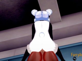 Furry Hentai - Horse and Panda Bear Yiff Extended Version