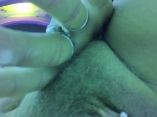 rough finger fuck and spit on my clit