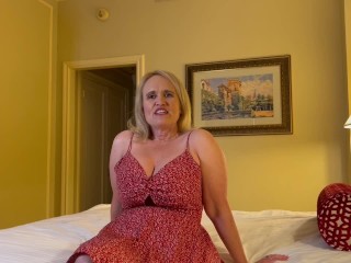 Casting Curvy: Busty 50 Year Old Thick Married PAWG MILF