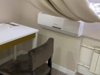 A young guy fucked his stepmom in a hotel room