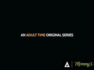 MOMMY'S BOY - MILF Stepmom Cory Chase Convinces Stepson To Creampie Her Behind Pregnant Wife's Back!