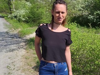 pubblic agent-italian girl gets her ass fucked for money