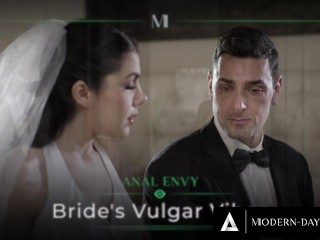 MODERN-DAY SINS - Groomsman ASSFUCKS Italian Bride Valentina Nappi On Wedding Day + REMOTE BUTT PLUG