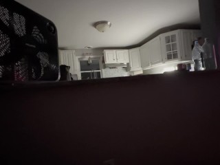 StepSister Comes Home From Party and Let’s me Fuck Her