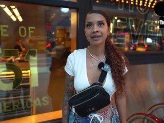 Ebony Teen Tried To Rob Hot Couple Then Got Fucked 😈🗽🍆 Porn Vlog Ep 17