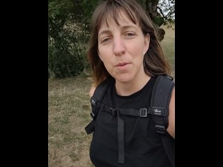 J'ai sucé et baisé le premier randonneur que j'ai croisé