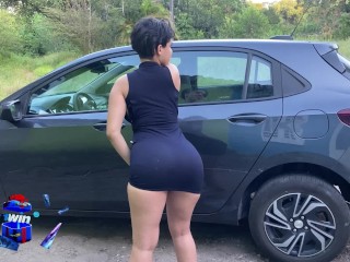 🔥rabuda gostosa fode com uber em sitio abandonado , ela disse que tava doendo