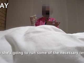 DAY 3: The nurses almost fought over my dick. Public Crazy Place in hospital