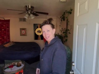 A Lonely MILF seduces a young man who rents her basement apartment. "The landlady" Part 1