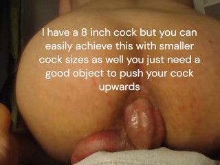 Self fucking guide - Nympho Trans girl Self fuck creampie tutorial