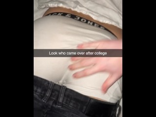 Snap Leaked! Caught shagging the popular bully!