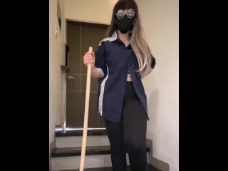18 años sirvienta mexicana tímida se folla a su jefe y lo hace correrse dentro de su apretada vagina