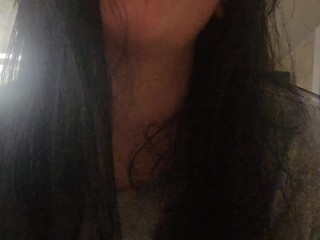 Beautiful Big Titty Dark Haired Girlfriend Gets Tits Sucked And A Deep Dripping Creampie