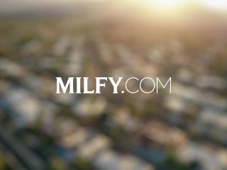 MILFY Fit Yoga MILF Medusa Rides Young Stud's Cock All Day