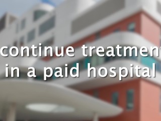 DAY 8: The two nurses almost fought over my dick in hospital