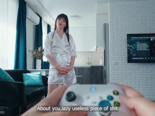Slutty Stepmom-Facesitting lessons pt2