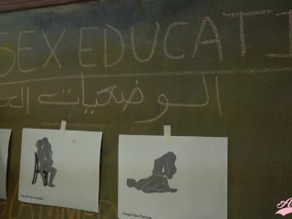 Arabic Horny Teacher Alina Angel - Sex Education
