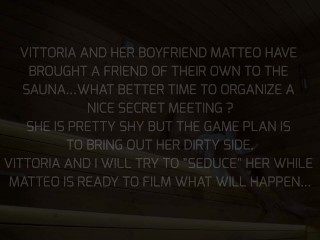 SAUNA ADVENTURE: shy girl corrupted