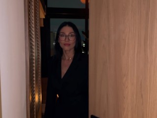 Psychologist Miss Ary gives hardcore sex therapy to her patient  POV