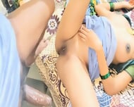 Desi indian unsatisfied wife cheating husband and fuck with her husband's stepbrother