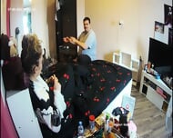 Bedroom camera at Gella Winston Wolfe reallifecam apartment at V-03 editat