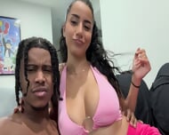 Dem Titties Got Him Feeling Good LOL