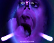 HeavyThird's - Femdom guided deepthroat trainer - Hardcore