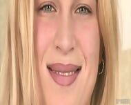 Blonde Slut Strips Just for You, Biting Her Lip and Teasing Every Inch  Krista Lee Sanders