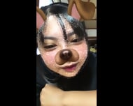 Japanese Big Tits girl's Instagram Live