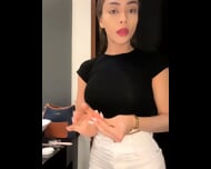 model changing after showering