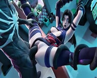 The Misunderstanding: Psylocke X Venom (3D Anime Porn)