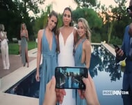 Alexa, Milan And Alexis, Fucking The Bride POV