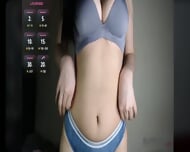 Sexy latina Indian big boobs girl teasing getting naked on webcam